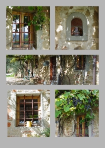 Collage Ferienhaus Toscana